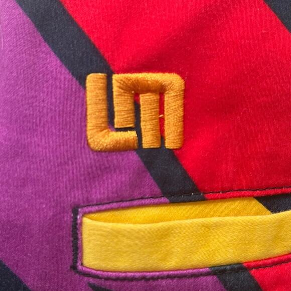 Loudmouth Captain Thunderbolt Golf Shorts Men’s 29 Colorful Geometric Print Gift - Picture 5 of 10